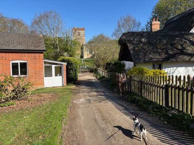 View of Rushden Church